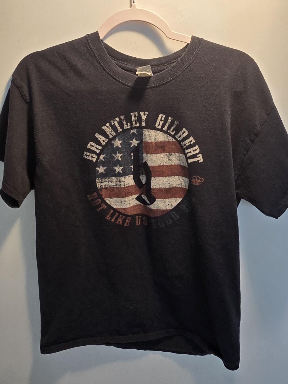 Brantley Gilbert 2019 Not Like Us Tour Men's Concert T Shirt Music Band Size L